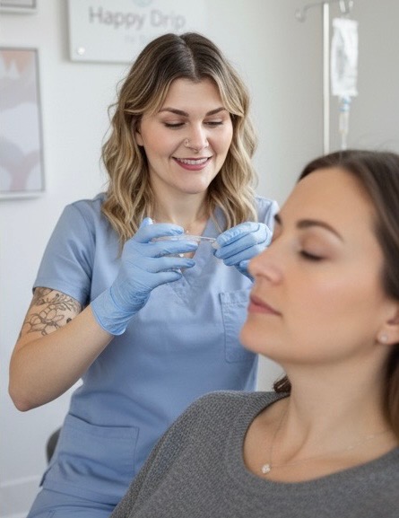 Aesthetic treatments at Happy Drip IV & Wellness