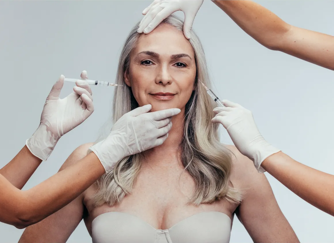 Jawline masseter neurotoxin slimming treatment